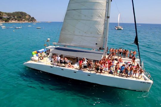 Catamaran à Sitges