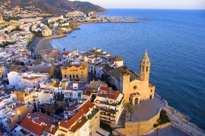 Vue sur Sitges