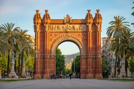 Arc de Triomf à Barcelone